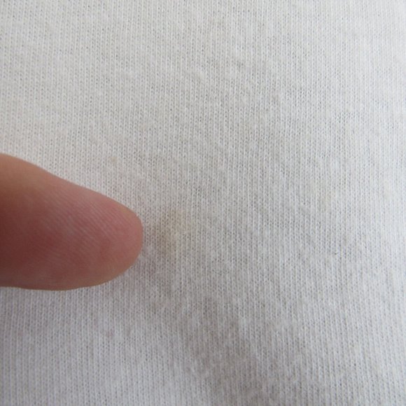 True Vintage Nike Sez T-Shirt Grey Tag Made in Canada Basketball White M/XL RARE - Picture 5 of 6